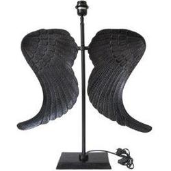 Tafel Lamp Feather - Black Antique