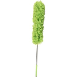 Telescoop plumeau - 80 tot 280 cm - XXL - groen - uitschuifbaar - duster - plumeaus