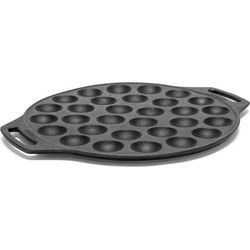 Gietijzeren poffertjes pan