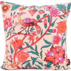 Sierkussen Tropic Birds #1 | 45 x 45 cm | Katoen/Polyester