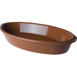 Tapas ovenschaal terracotta 37 x 23 x 6 cm - Serveerschalen