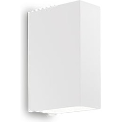 Moderne Wandlamp - Ideal Lux Tetris-2 - Wit - Aluminium - G9 - 4x9x13 cm