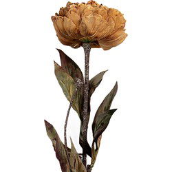 Clayre & Eef Kunstbloem 65 cm Geel Kunststof