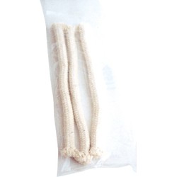 Olielampen/tuinfakkels lonten - 6x stuks - katoen - 21 cm - fakkellont - Fakkels