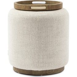 Babylon End Table with Tray Small