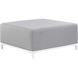 Beliani ROVIGO - Ottomaan-Grijs-Polyester