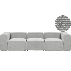 FALSTERBO - Modulaire driezitsbank - Grijs - Corduroy