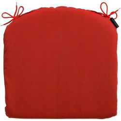 Zitkussen Basic rood 46 cm x 48 cm (4 stuks)