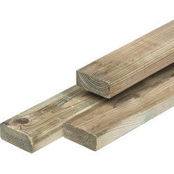 Regel Midden-Europees grenen 2,8x7,0x400 cm Tuindeco