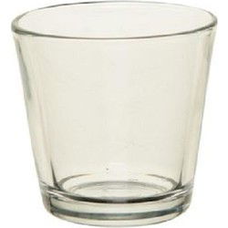 Theelichthouder - 7,5 cm - glas - waxinelichthouder - Waxinelichtjeshouders