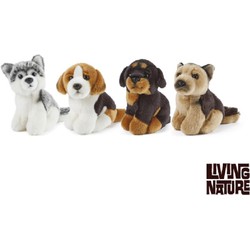 Living Nature Living Nature knuffel Miniature Dogs Assorted