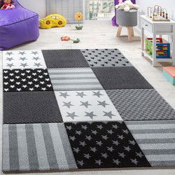 Laagpolig Vloerkleed - Diamesa - Modern - Grijs - 200x290 cm
