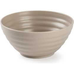 Plasticforte Schaaltjes - taupe - kunststof - 14 x 6.5 cm - Kommetjes