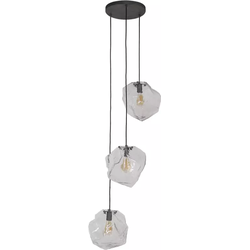 AnLi Style Hanglamp 3L rock clear getrapt