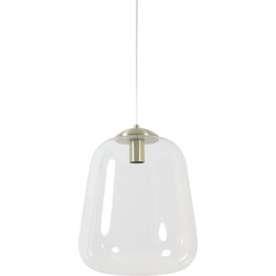 Light & Living - Hanglamp JOLENE - Ø33x39cm - Helder