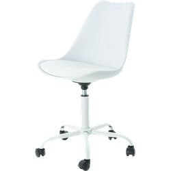 Kontar bureaustoel wit - wit onderstel