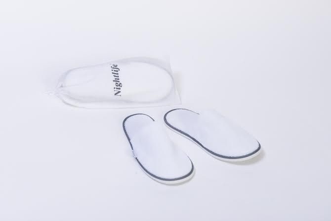 Nightlife - Slippers - Hotelslippers - one size fits all - Badstof - 