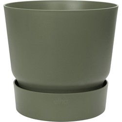 Greenville rond 30 bloempot blad groen buiten dia. 29,5 x h 27,8 cm