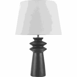 MORANT  - Tafellamp - Zwart - Keramiek