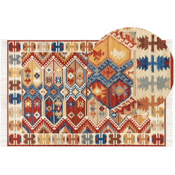 Beliani VANASHEN - Vintage-Multicolor-Wol