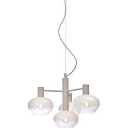 Hanglamp Bologna - Wit - 43x43x34cm