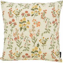 Sierkussen Mae Bloom Crème - Outdoor | 45 x 45 cm | Katoen
