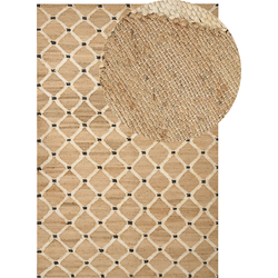 KALEKOY - Vloerkleed - Lichtbeige - 200 x 300 cm - Jute