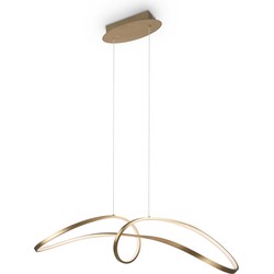 Maytoni - Hanglamp Curve - Goud