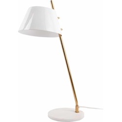 Tafellamp Savvy - Wit - 19x33x53cm