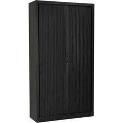 CLASSIFY hoge kantoorkast met gordijnen 120x43x198 cm