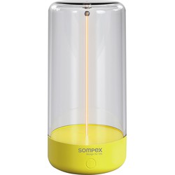 Sompex Tafellamp Pulse | Magnetische sfeerlamp| Geel | indoor | outdoor | oplaadbaar | dimbaar