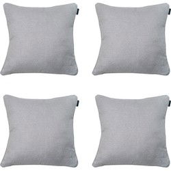 Madison -  Sierkussen Napels grey - Ca. 50x50 cm - Set van 4