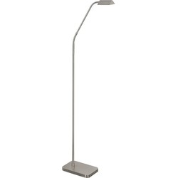 Moderne Metalen Highlight Como LED Vloerlamp - Grijs