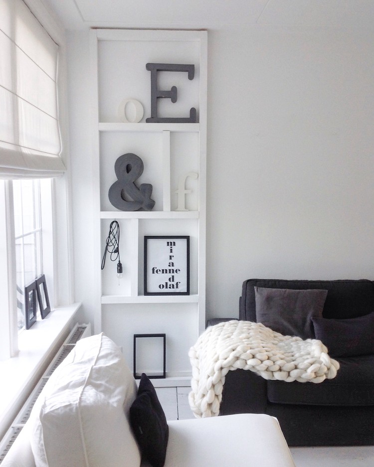 esthetisch plus mengsel Zo voeg je warmte toe in in een zwart-wit interieur | HomeDeco.nl