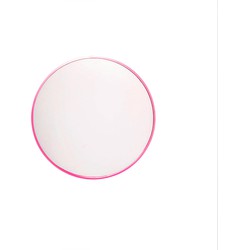 Mirror - Wall Mirror Round - Metal - Pink - Ø60cm