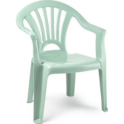 Plasticforte Kinderstoel - kunststof - mint groen - 35 x 28 x 50 cm - Kinderstoelen