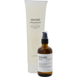 Meraki Scrub & Oil set