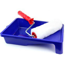 Verfroller schilderset - 18 cm - beugel / verfbak - schilderen - Verfrollers