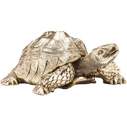 Kare Decofiguur Turtle Gold Klein