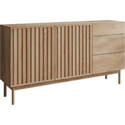 Meubella - Dressoir Storm - Eiken - 159 cm