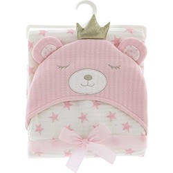 Unique Living - Bath Robe Baby Bear 100x75cm Pink