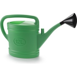 PlasticForte Gieter - groen - afneembare broeskop - 12 liter - 70 cm - Gieters
