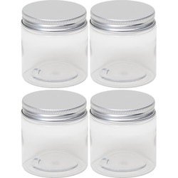 4x Mini weckpotje/inmaakpotje 100 ml van kunststof - Weckpotten