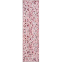 Safavieh Craft Art-Inspired Indoor Woven Area Rug, Valencia Collection, VAL103, in Fuchsia & Multi, 69 X 244 cm