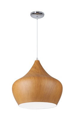 Linea Verdace Hanglamp Tipi Wood - Ø38cm - 