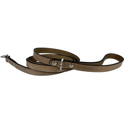 SAZZZ HONDENRIEM FEARLESS VINTAGE LEER BEIGE 147X1,5 CM