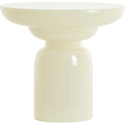 Light & Living - Bijzettafel MANCILLA - 55x32x51cm - Wit