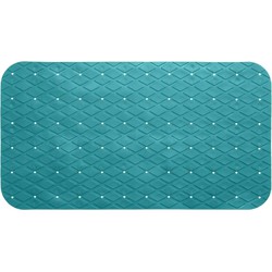 5Five Badmat - turquoise - anti-slip - 70 x 35 cm - Badmatjes