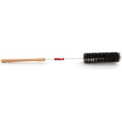 Vero Radiatorborstel - 65 cm - met houten handvat - schoonmaakborstel/rager verwarming - plumeaus