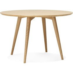 Ronde eettafel SWEDY bruin